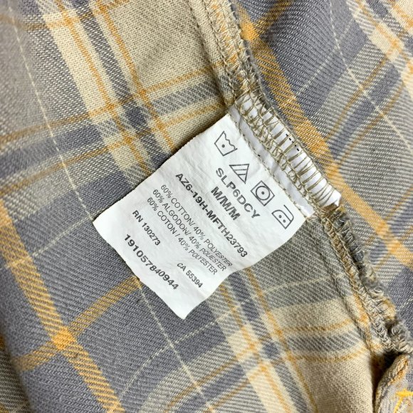 2/$25 - LEE RIDERS Long Sleeve Casual Button Down Plaid Blouse - Picture 6 of 6